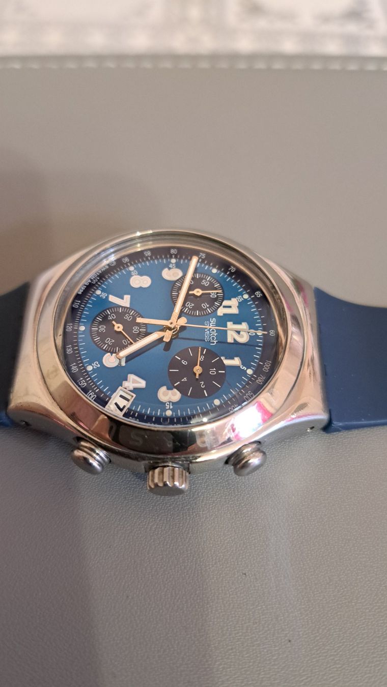 Swatch Orologi: Swatch Chrono Irony Secret Agent, état impecable 40mm – Usato da Clarens venduto da mig_f5z9 2
