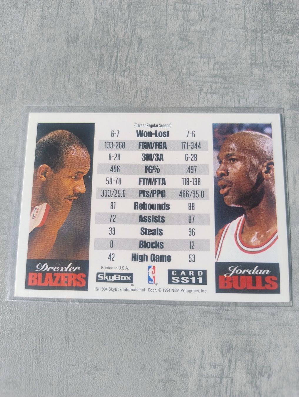 Nba Carte collezionabili: NBA 1994 Skybox Michael Jordan VS Drexler – Nuovo (secondo la descrizione) da Martigny venduto da jul_7s5x 1