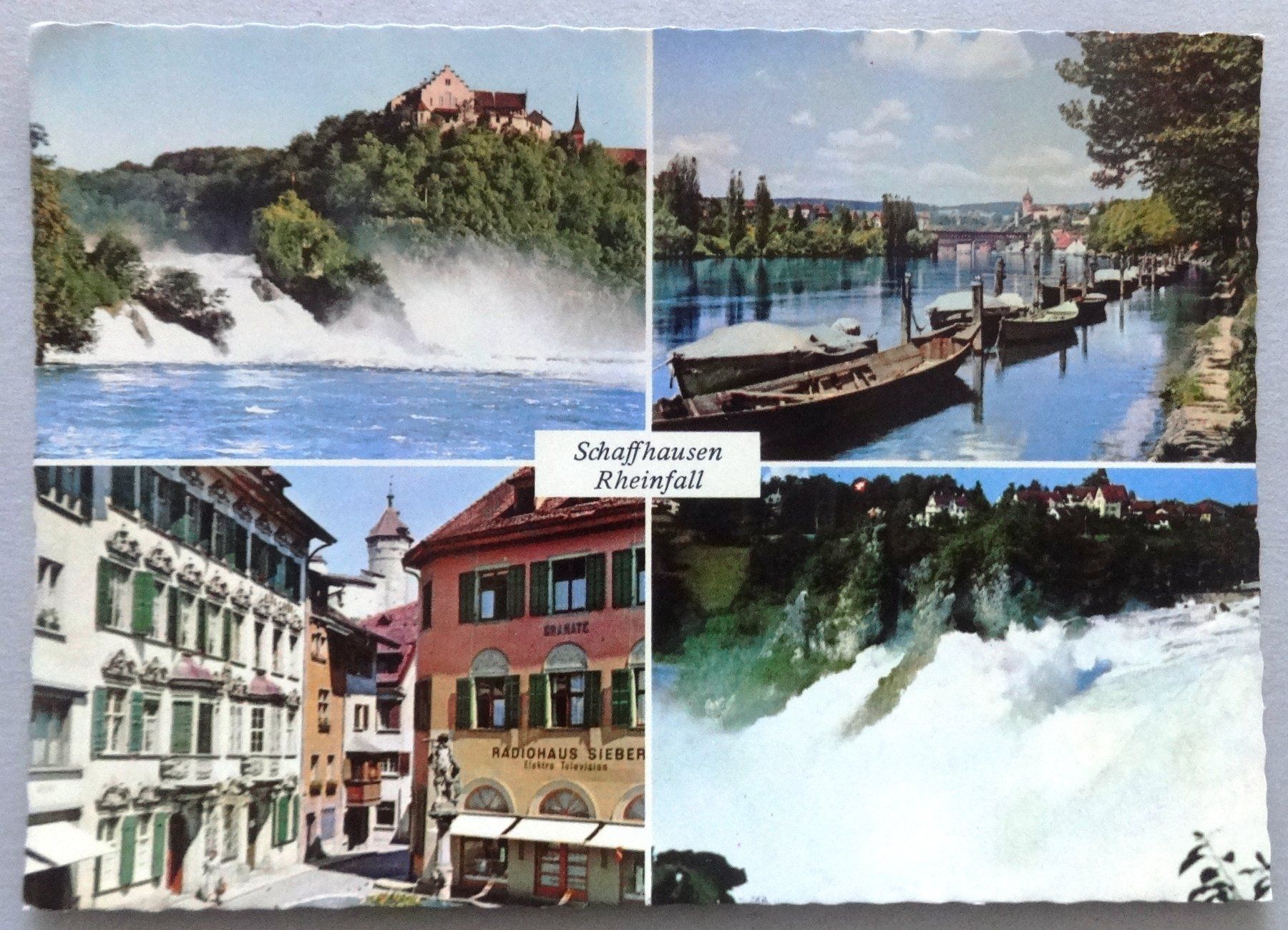 Cartoline postali: Schaffhausen - Rheinfall – Usato da Fétigny venduto da Billy2miny