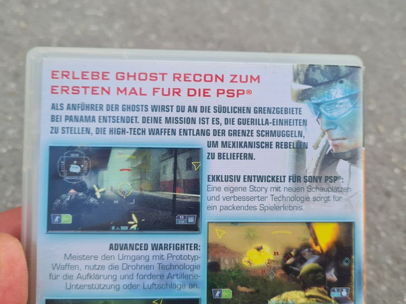 Sony Giochi: Ghost Recon / Ubisoft / Warfighter 2 / Games / PSP / JG 2007 – Usato da Safenwil venduto da Husqi2000 7