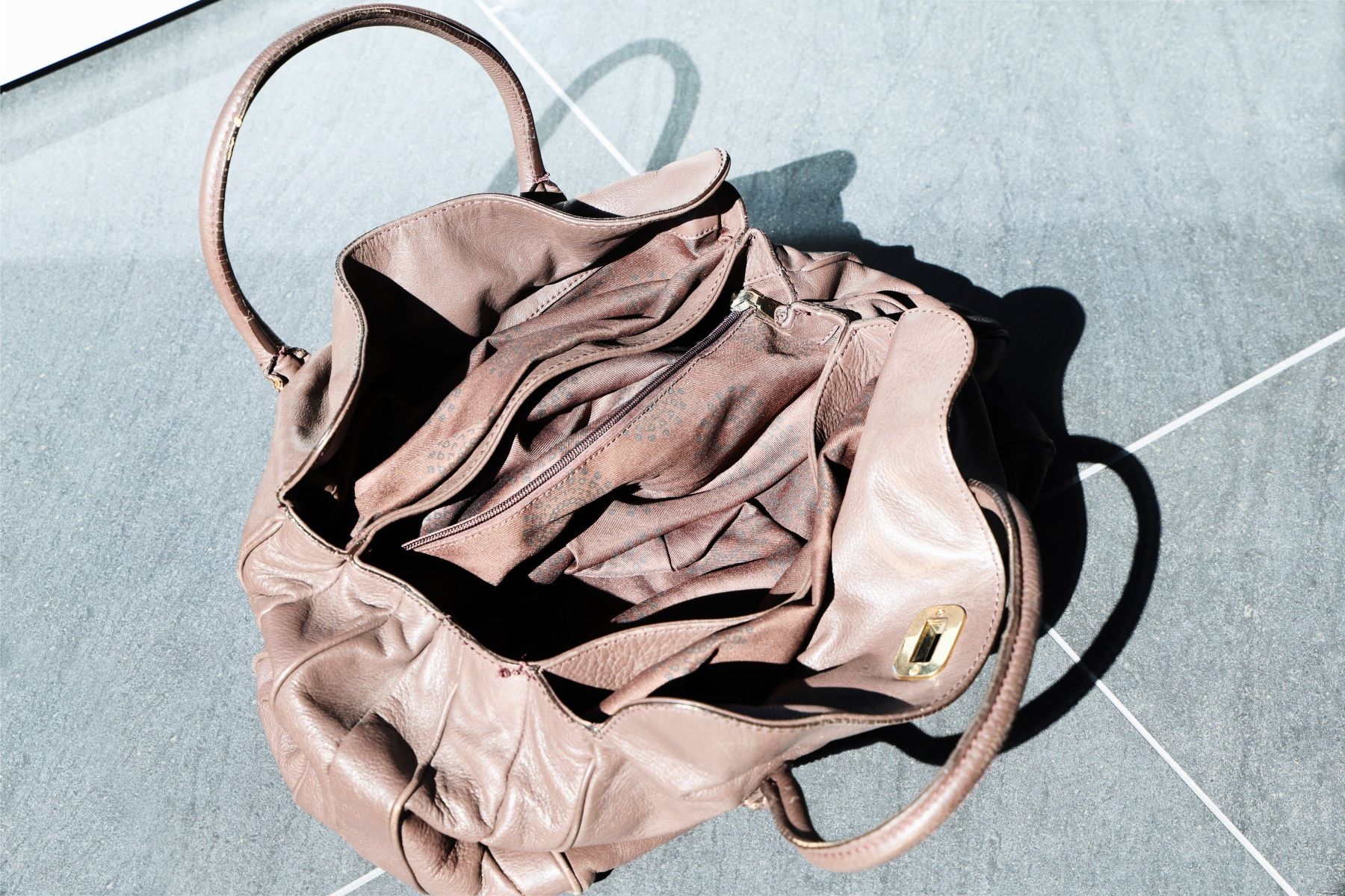 Abro Borse da donna: Abro Damenhandtasche Echtleder braun – Nuovo (secondo la descrizione) da Savognin venduto da Caneos 4