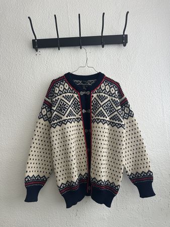 Vintage Dale of Norway strickjacke
