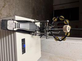 Bass Drum Pedal mit Tamburin neuwertig