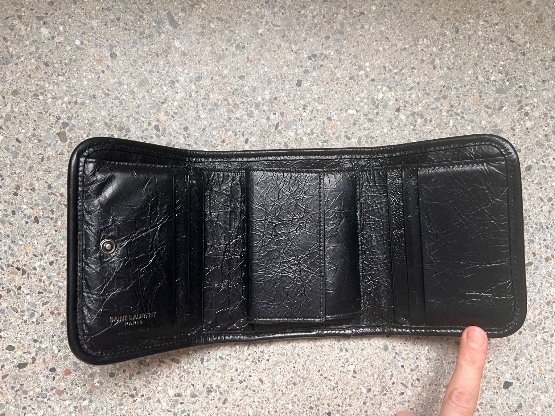 Saint Laurent Portamonete: YSL Geldbörse – Usato da Ittigen venduto da san_9pr8 1