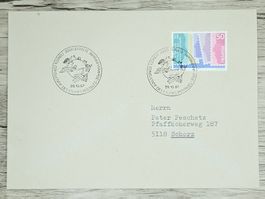 CL02 Enveloppe + Timbre Suisse 1987