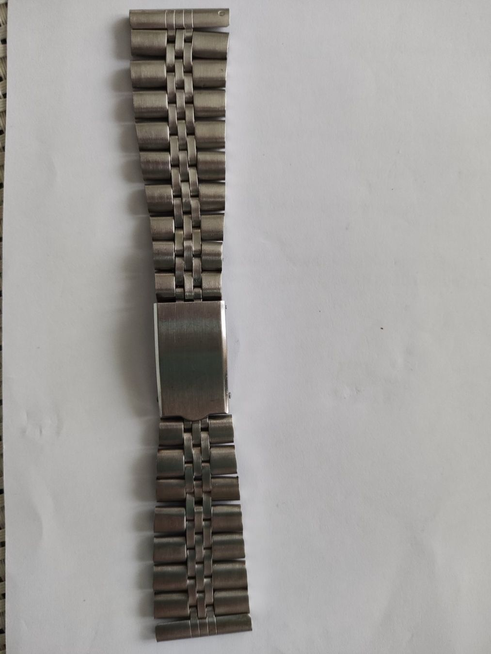 Orologi: Uhrenband stainless silbrig 23.8 – Nuovo e nell'imballaggio originale da Münchenbuchsee venduto da Cori1968