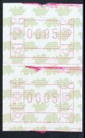 ATM 9 Zusammenhängend Paar ** postfrisch