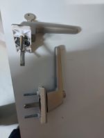 2 FENSTER GRIFFE MIT SCHLÜSSEL