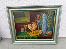 FRAMED STILL LIFE PAINTING (CIRCA 50 X 60 CM)