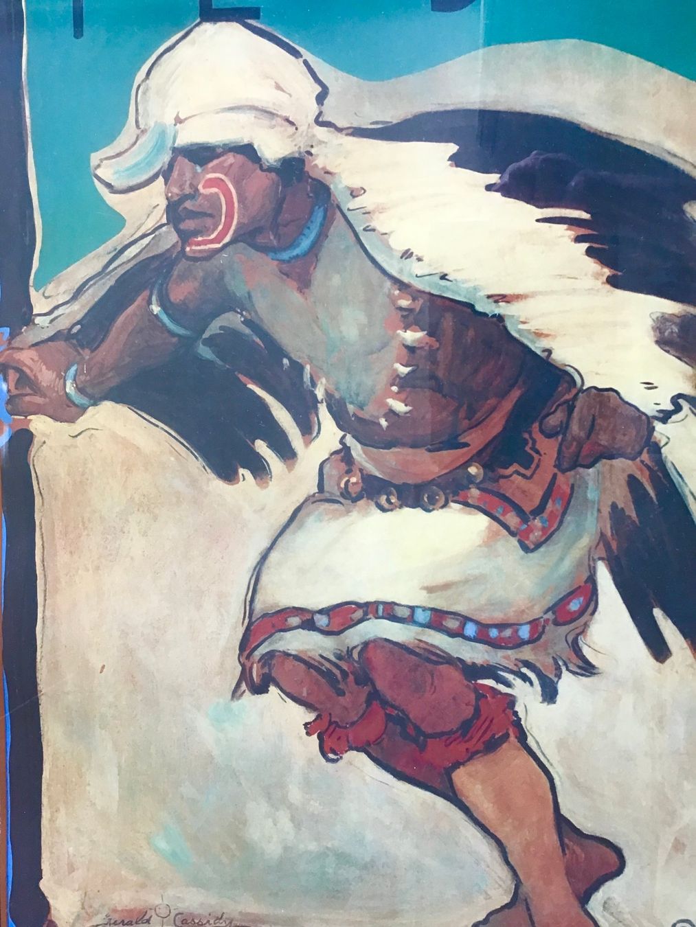Posters & Illustrations: Bild Indianer – D'occasion à zuerich par matthias444 1
