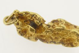 Original GOLD NUGGET 8 gr. mit Öse