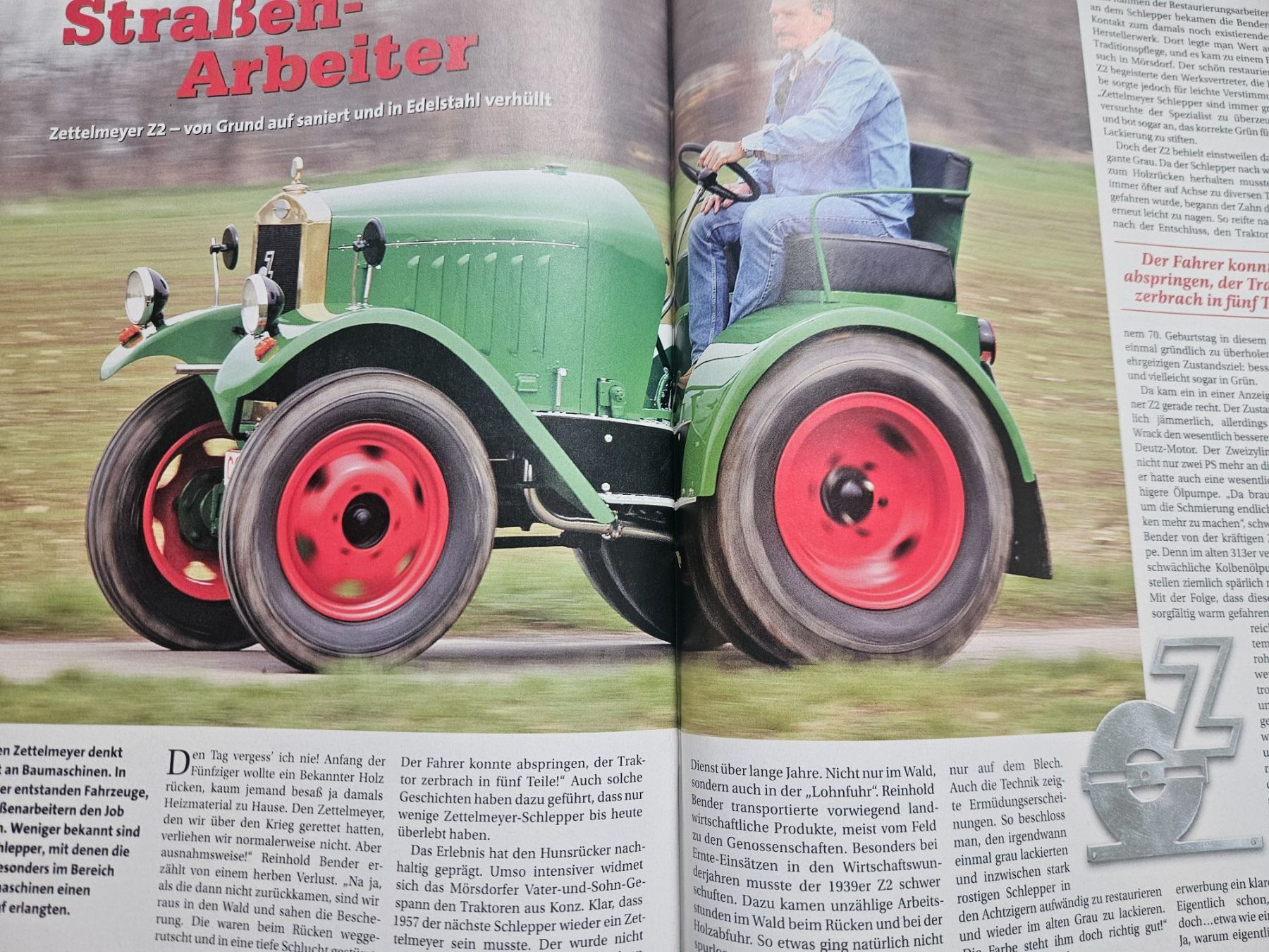 Unimog Trattori: Oldtimer Traktor 7/06 Eicher Unimog Zettelmeyer Fahr xx – Usato da Flawil venduto da sr1_f6st 7