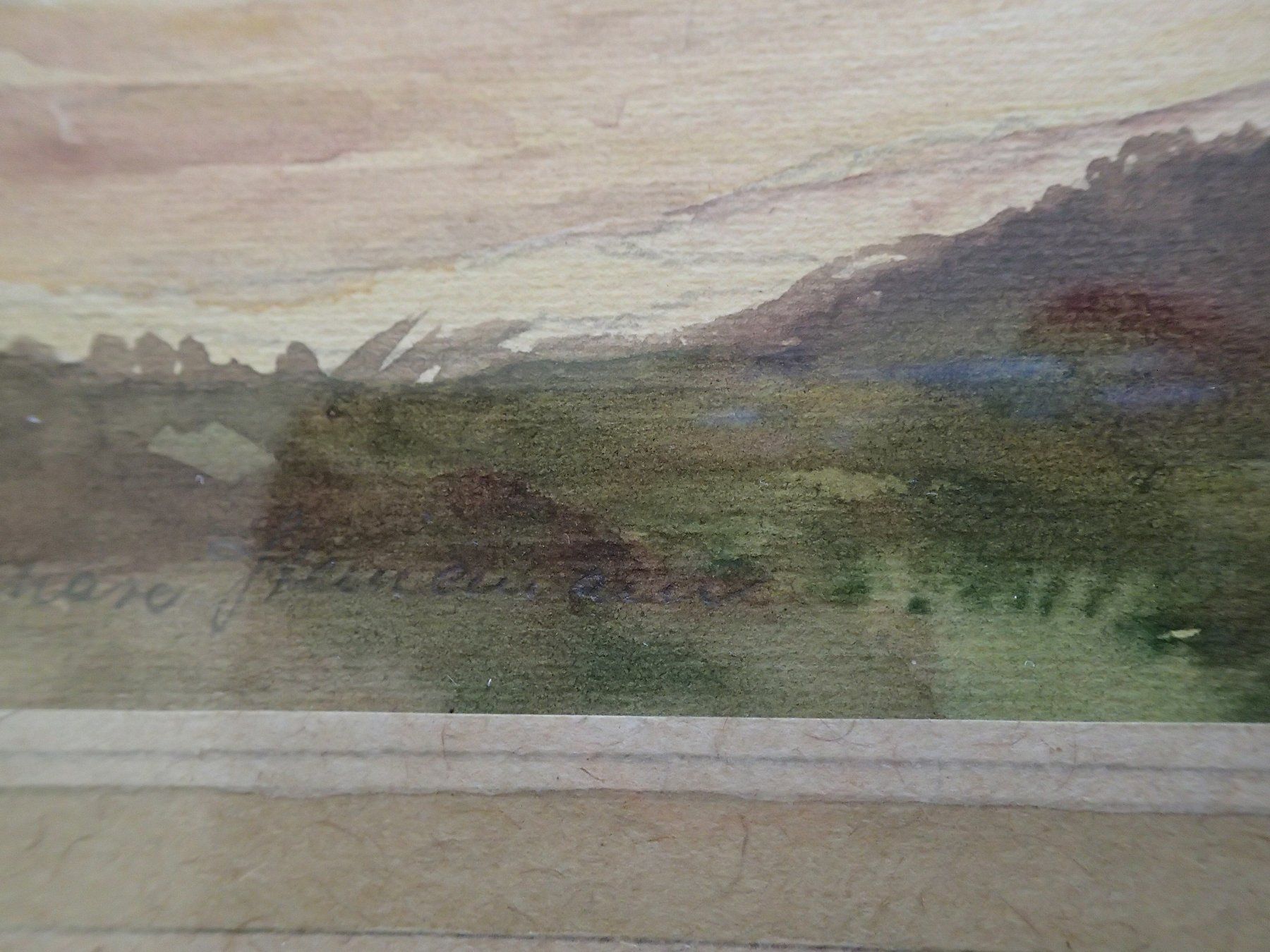 Dipinti: AQUARELL     Landschaft – Usato da Allschwil venduto da Salus17 3