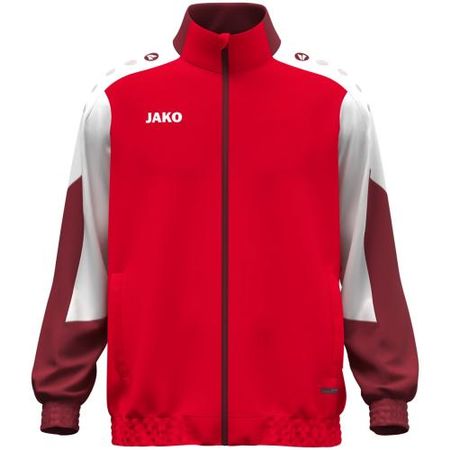 Jako Webjacke Dynamic - rot/weiß/dunkelrot (Grösse: L)