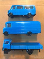 Herpa 3er-Set Mercedes Transporter LKW