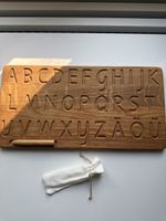 Alphabet Buchstabenbrett Montessori NEU