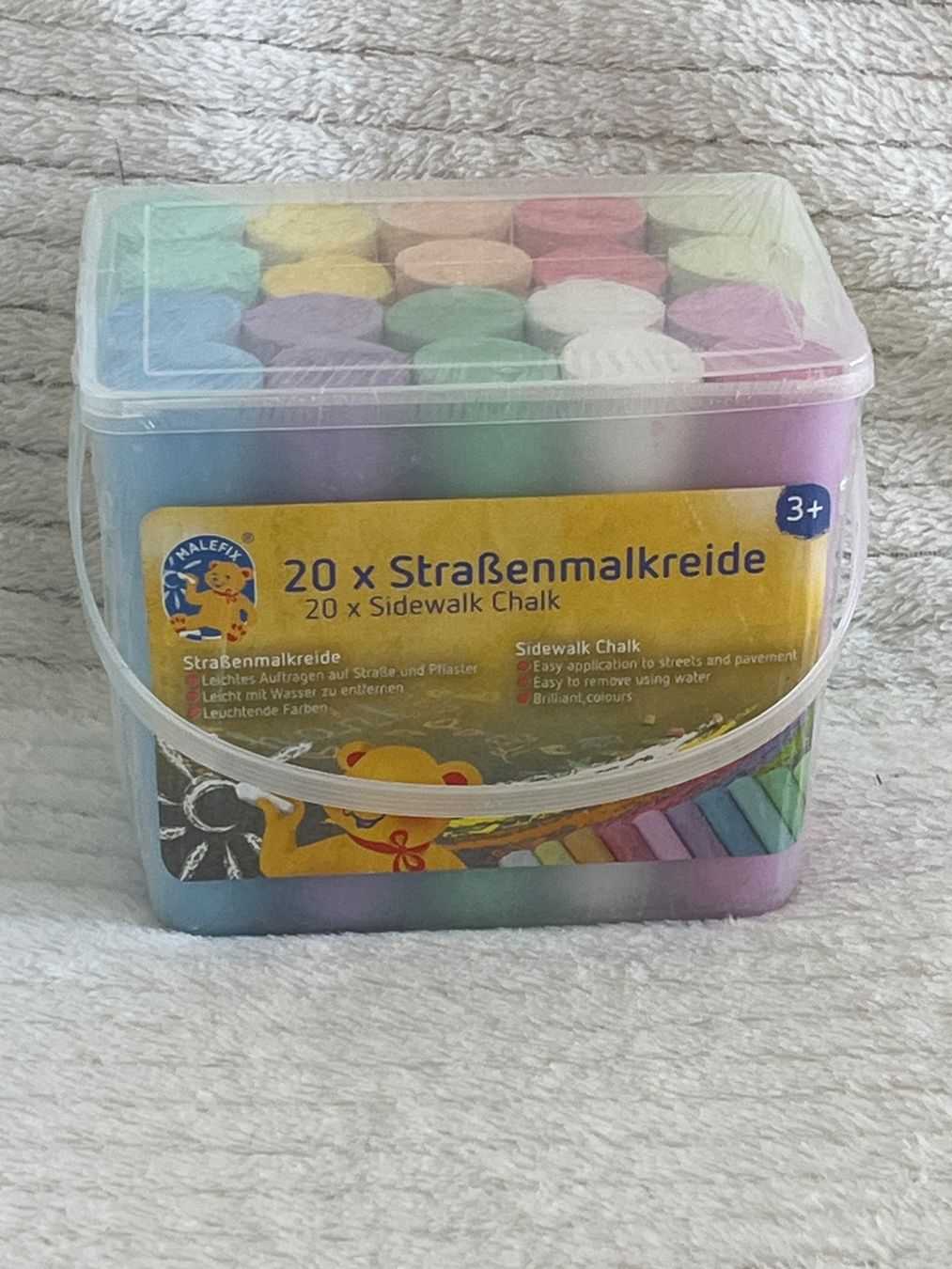 Giocattoli: Strassenmalkreide Malefix 20 Stück Set – Nuovo e nell'imballaggio originale da Oberegg venduto da MZ_DiesundDas