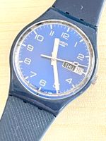 Original Swatch Uhr, dunkelblau, Top Zustand, Sammlerstück!