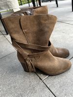 Roberto Santi Wildleder Stiefel Gr. 38
