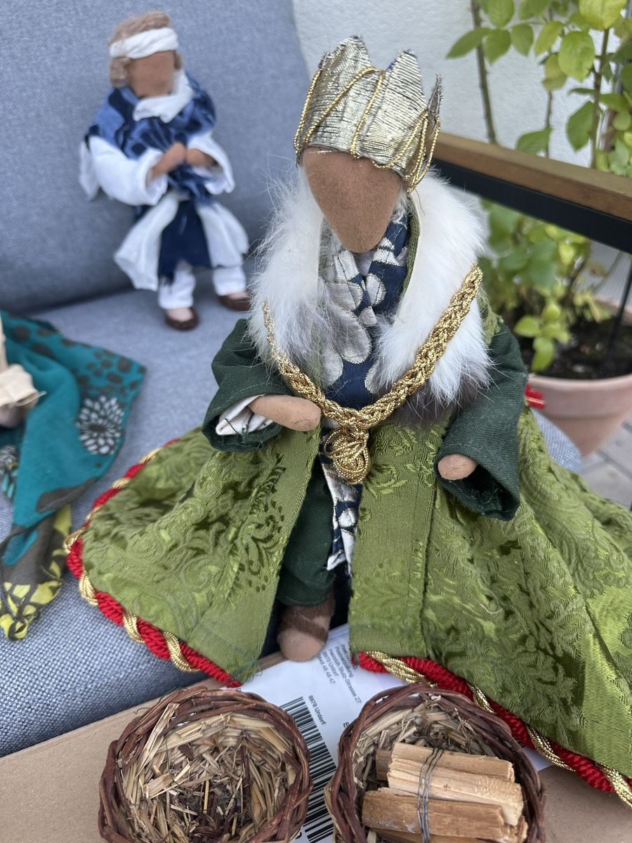 Statuette: Selbst gemachte Weihnachts Figuren. – Usato da Schöfflisdorf venduto da Katrins02 5