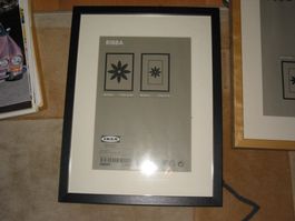 4 Stück Ikea Bilderrahmen,  neuwertig, alle zusammen