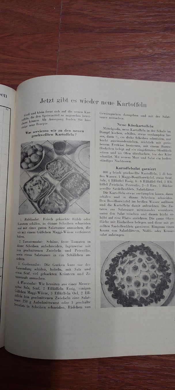 Libri: Maggi Haushatsbuch wunderschön erhalten – Nuovo (secondo la descrizione) da Muri AG venduto da nindo1 6