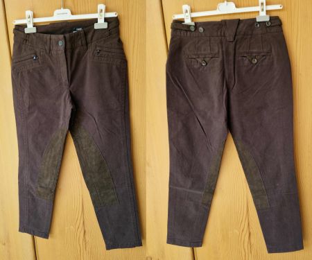 Vintage ORWELL Jodhpur – Reithose – Jeans braun Gr. 38 (SVT)