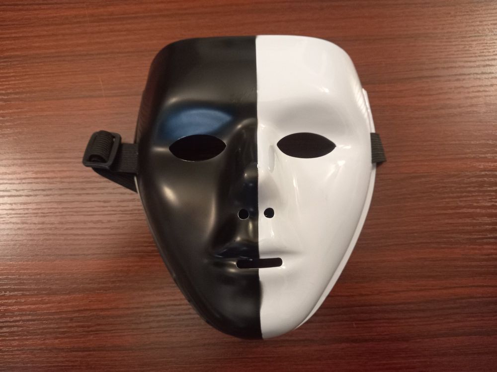 Boland Latex-Sumo-Maske Mit Haaren – Lustige Vollmaske Für Karneval, Halloween & Mottopartys (Farbe: Schwarz)