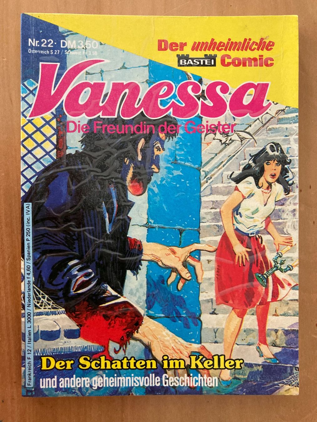 Fumetti: Vanessa Nr. 22 Vintage Comic Der Schatten im Keller – Usato da Subingen venduto da ArtBead