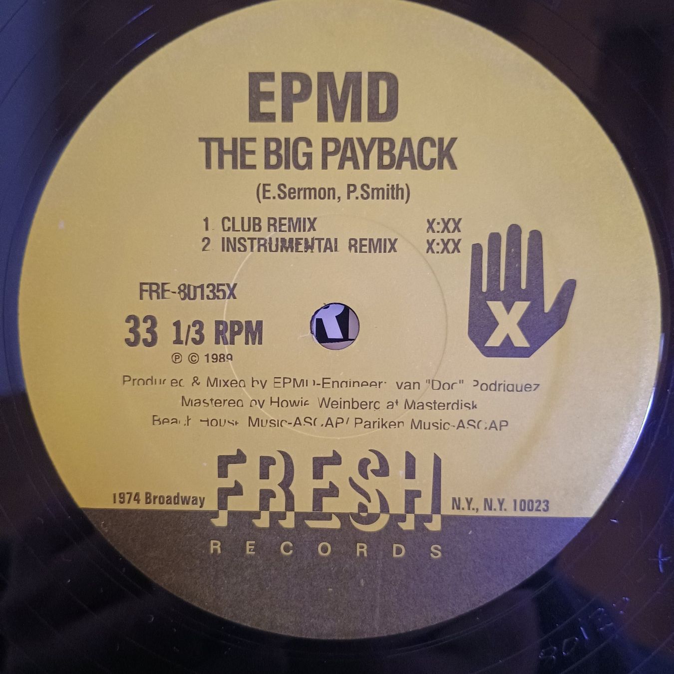 Dischi in vinile: EPMD ‎– The Big Payback 12" US-2002 VG++ / VG++ – Usato da münchenstein venduto da karl_heinz_krasser 2