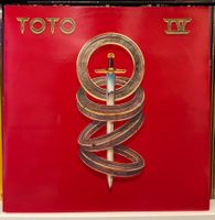 TOTO „IV“ LP VINYL M- w/Insert EU 1st Press Lukather Porcaro