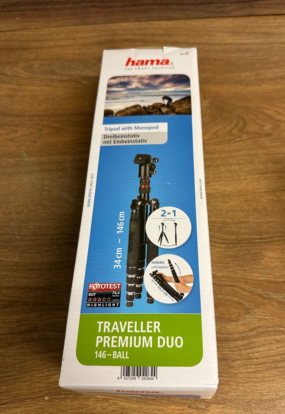 Hama Stative & Köpfe: Hama Traveller Premium Duo 146-Ball Stativ – Neu (gemäss Beschreibung) aus Nussbaumen AG von olitech5415 1