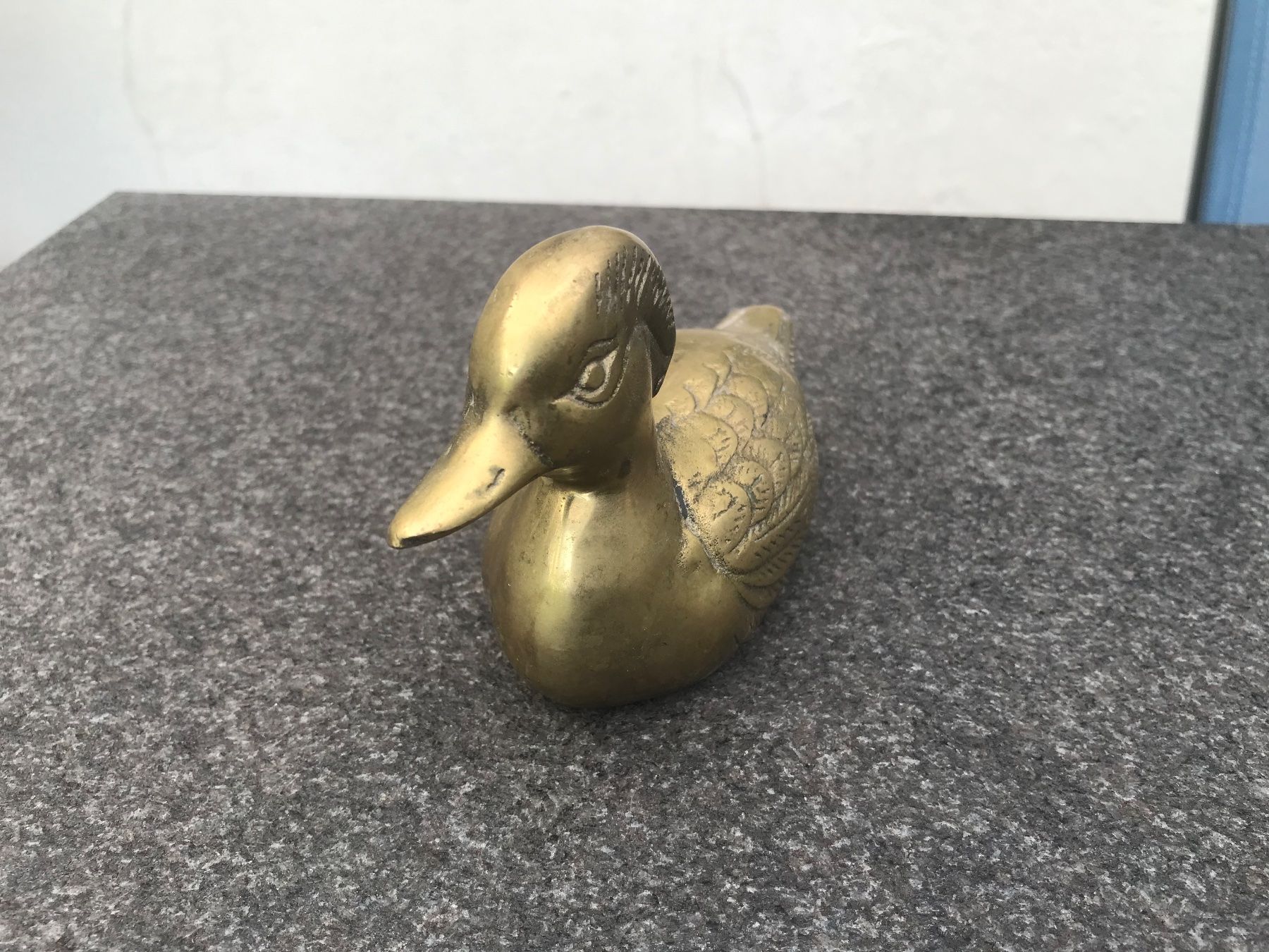 Figuren: Messing Ente, Vintage Deko-Objekt – Gebraucht aus Hittnau von Noppi 4