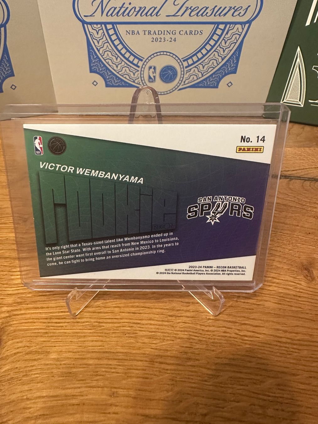 Nba Carte collezionabili: Victor Wembanyama RC Recon – Usato da Vullierens venduto da Gaara04 1