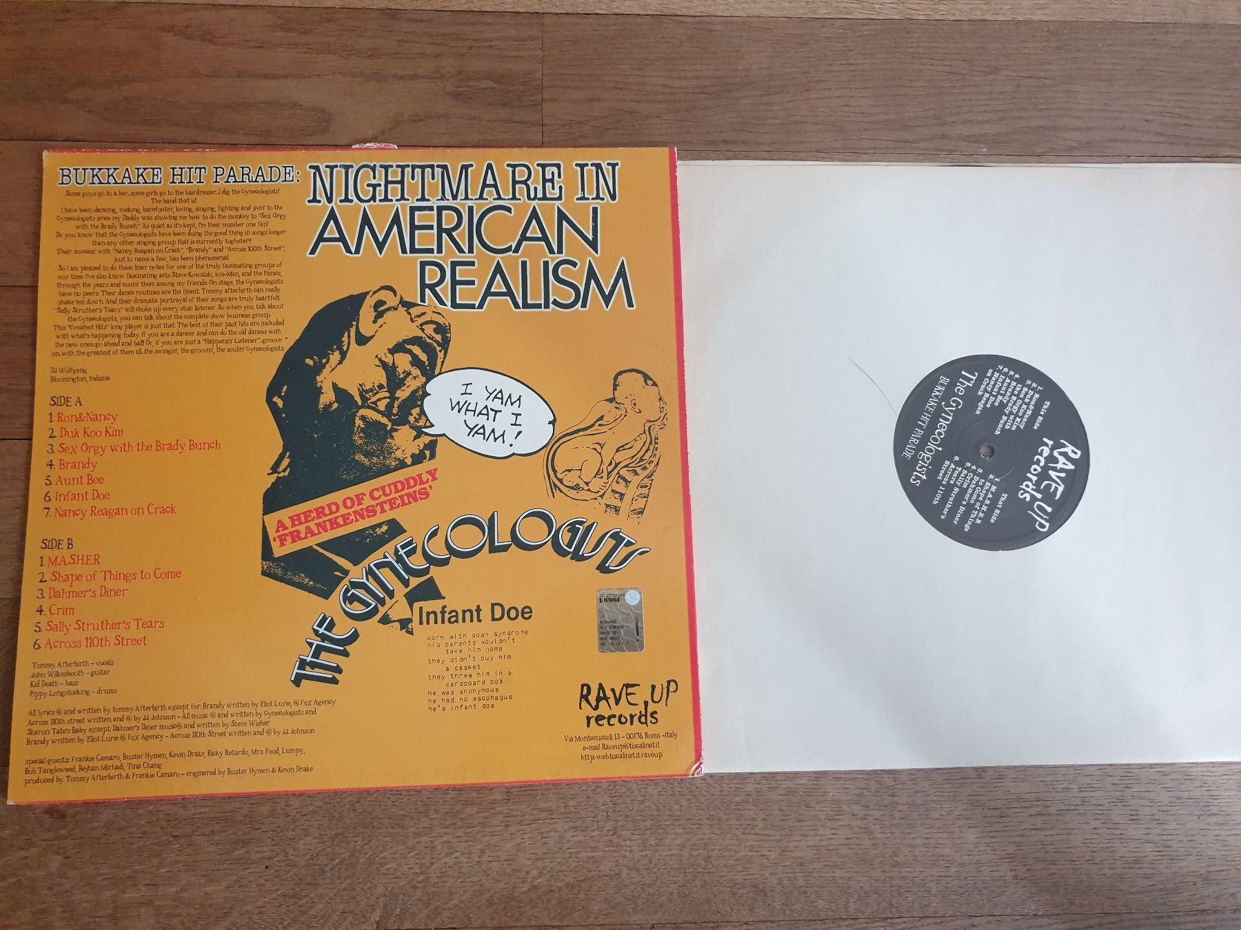 Dischi in vinile: The Gynecologists  Bukkake Hit Parade – Usato da zürich venduto da ultraviolet 1