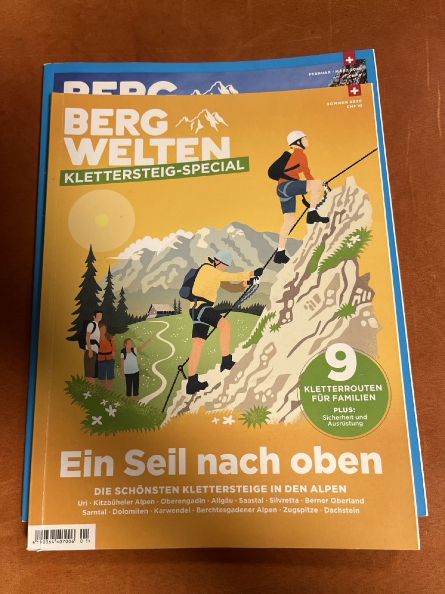 Riviste & Magazine: Berg Welten Magazine 2020 / 21 – Usato da Veltheim AG venduto da Sarlara