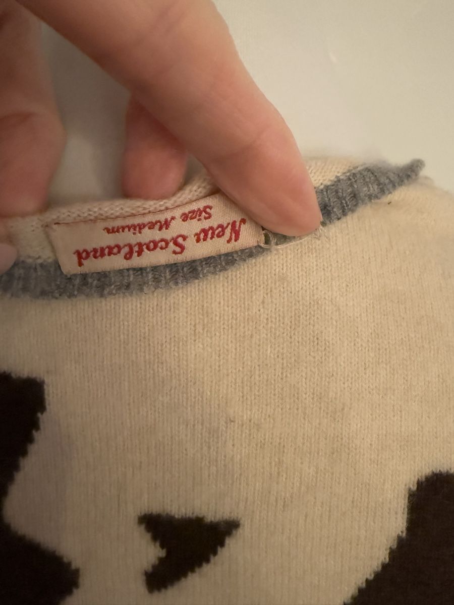Maglioni & Felpe: New Scotland Wolle  Pullover Kuhmuster Gr. S – Usato da Zürich venduto da JOD213 4