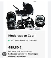 Kombikinderwagen Set von Bergsteiger