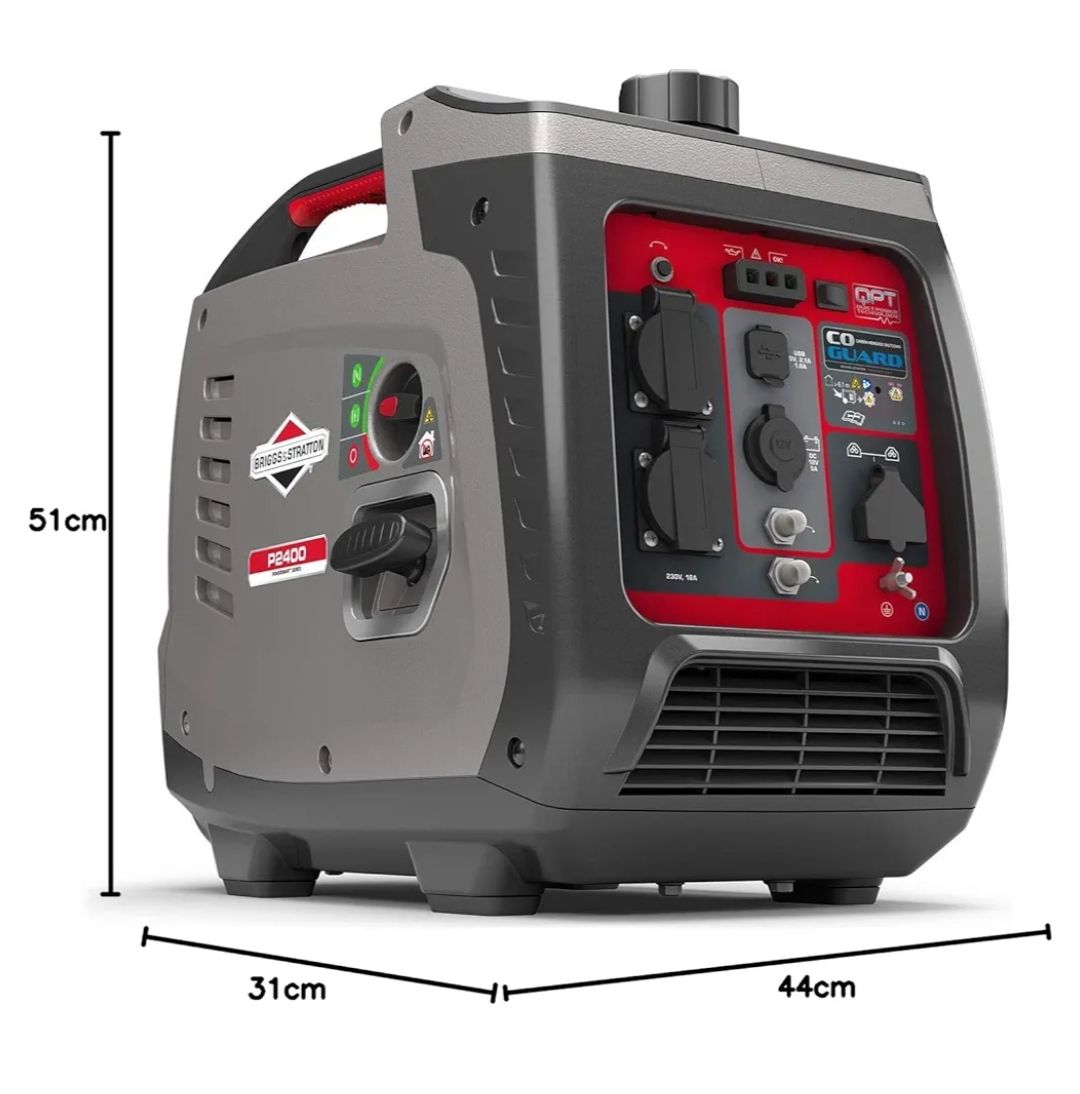 Stromgeneratoren: Briggs & Stratton Inverter Stromerzeuger Generator P2400 – Neu und originalverpackt aus Densbüren von H-76 4