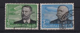 Deutsches Reich: 2 Flugpostmarken - Kat. 80.--