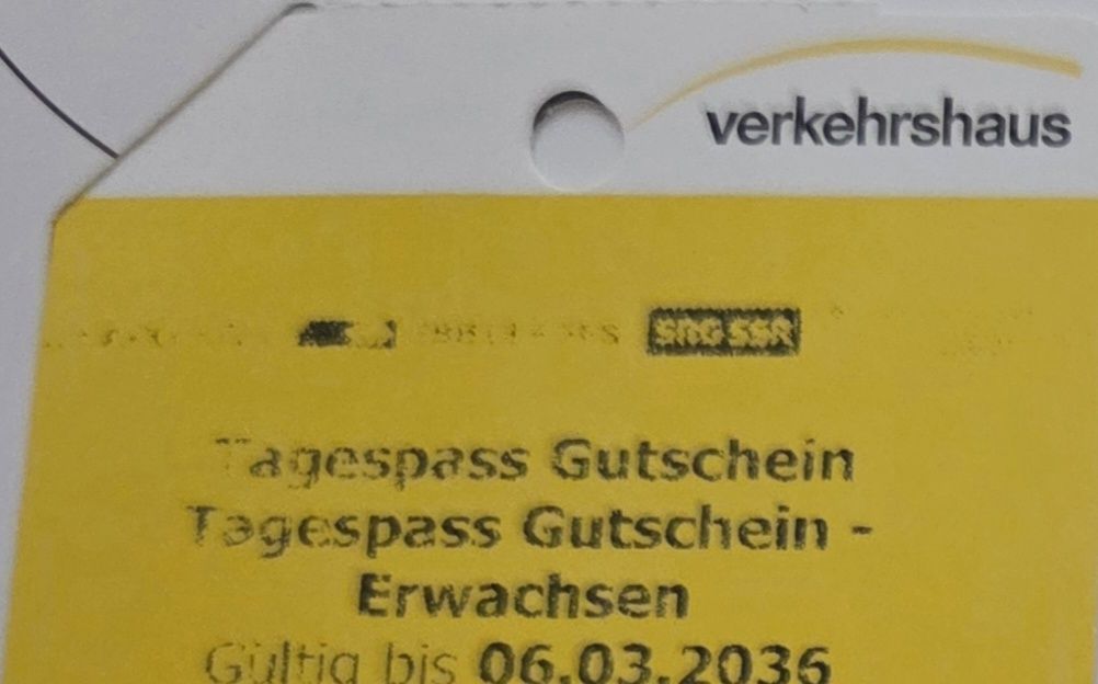 Biglietti: 2 Tickets Verkehrshaus Tagespass – Nuovo e nell'imballaggio originale da Root venduto da Melissa011113 1