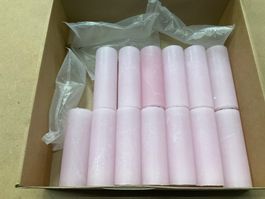 865 Posten Raureifkerzen Ø=5cm H=14cm aus Liquidation