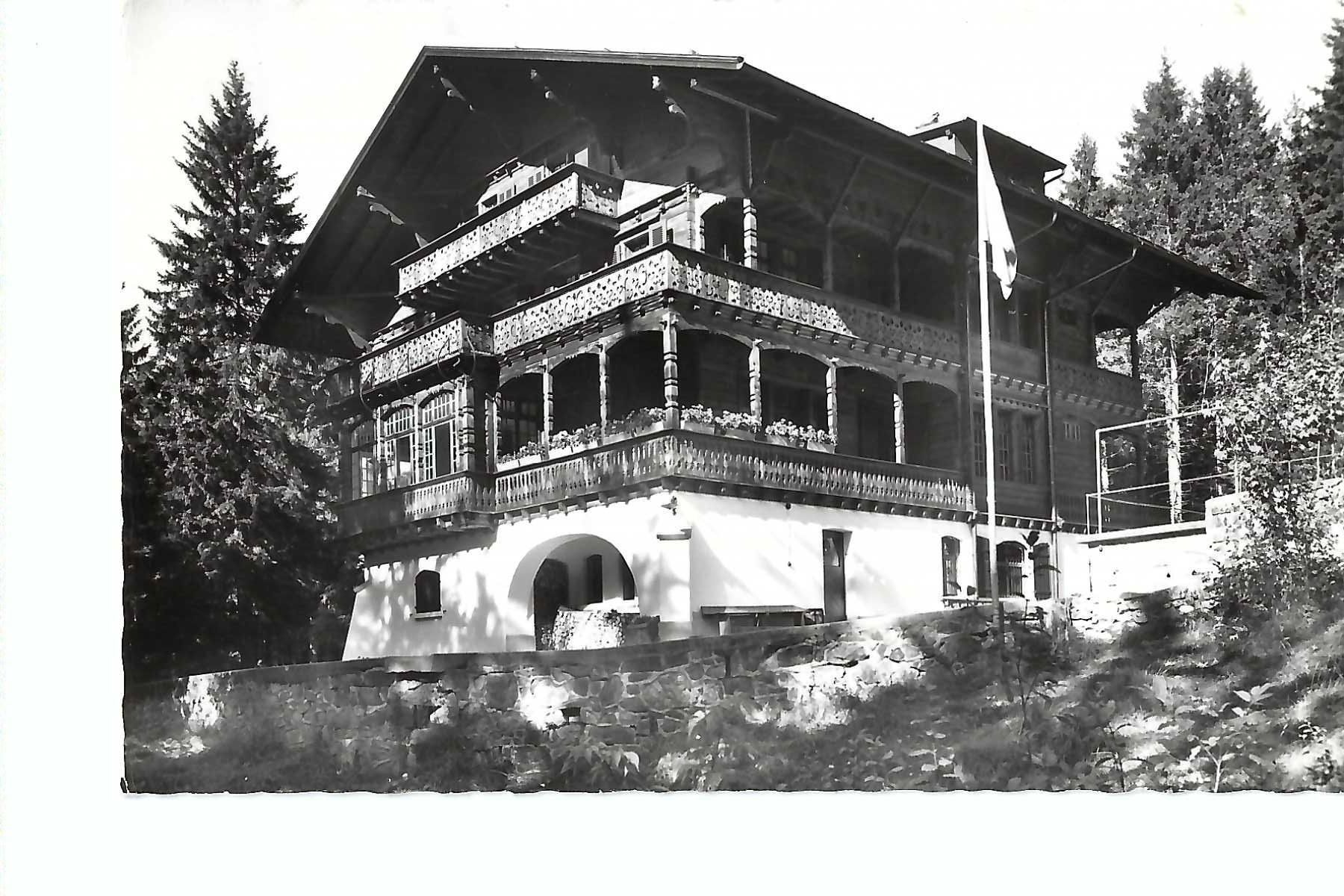 Cartoline postali: Kandersteg, Ferienheim Bergfried 1964 – Usato da Thun venduto da 44wart