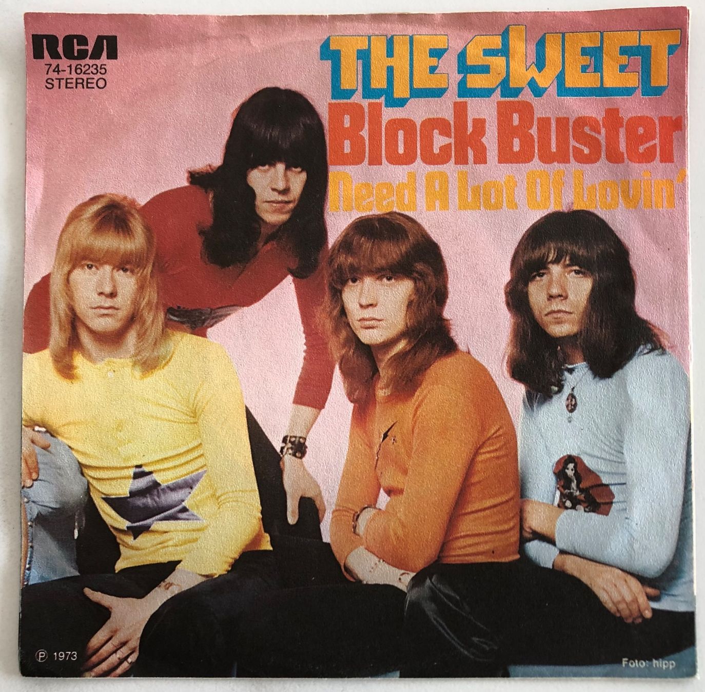 Dischi in vinile: THE SWEET - BLOCK BUSTER – Usato da Poliez-Pittet venduto da Newtown-Records
