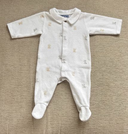 Jacadi Baby-Strampler, Grösse 1 Monat, ungetragen