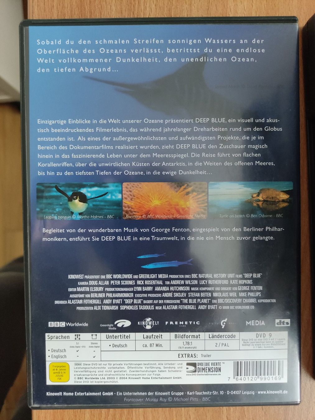 Tutti i DVDs: Deep Blue- Geheimnis der Ozeane – Usato da Siebnen venduto da Valora23 1