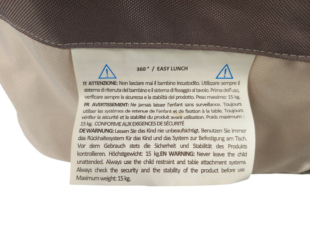 Chicco Seggioloni: CHICCO Easy Lunch Tischsitz – Usato da Hünenberg venduto da Restwert_Zug 5