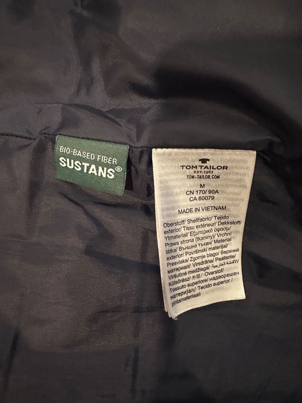 Tom Tailor Cappotti: Damen Wintermantel dunkelblau Tom Tailor – Usato da Uster venduto da sus_s85n 4