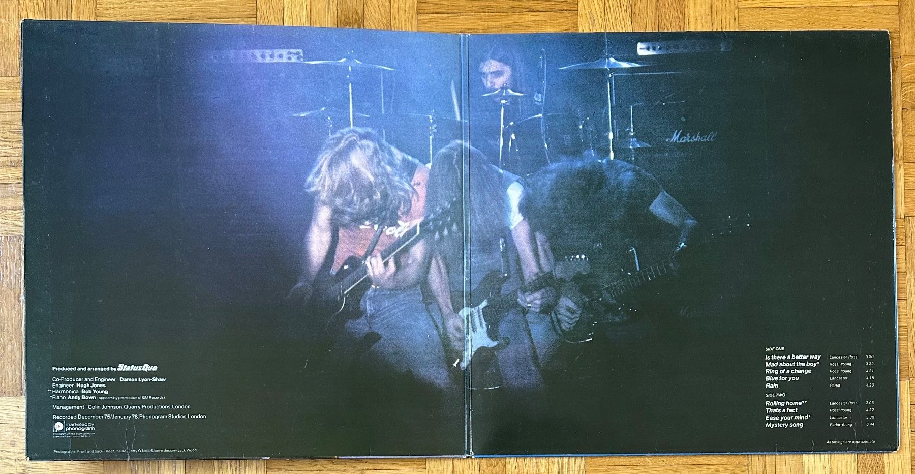 Dischi in vinile: LP - Status Quo – Blue For You – Usato da Breganzona venduto da Onairda75 2