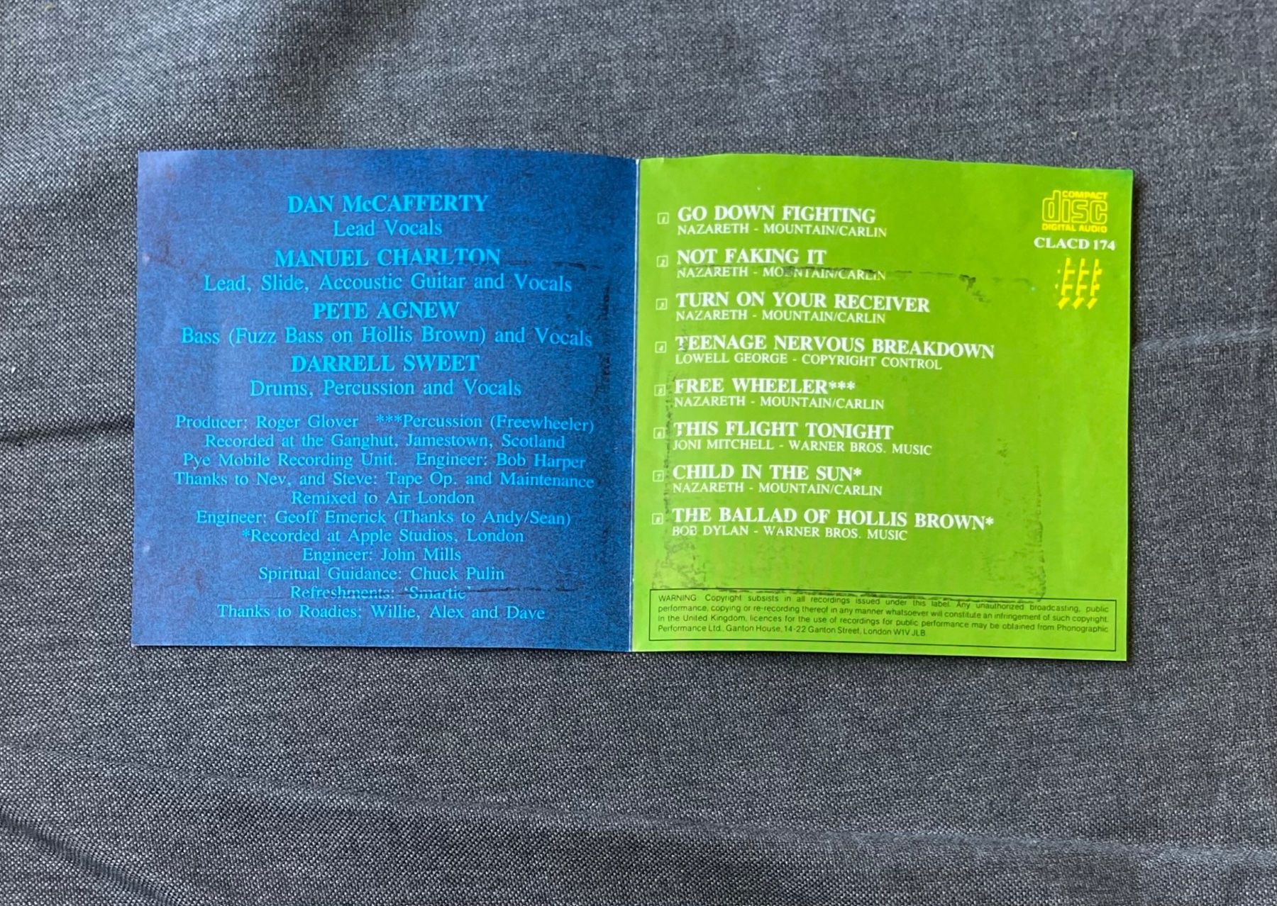CDs: Nazareth – Loud 'N' Proud CD – D'occasion à Luzern par Lycka 3